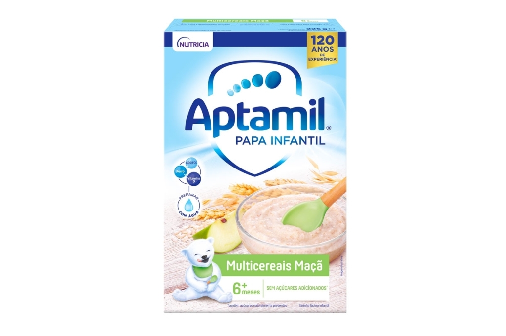 Aptamil - Aptamil Papa Infantil Multicereais Maçã 1