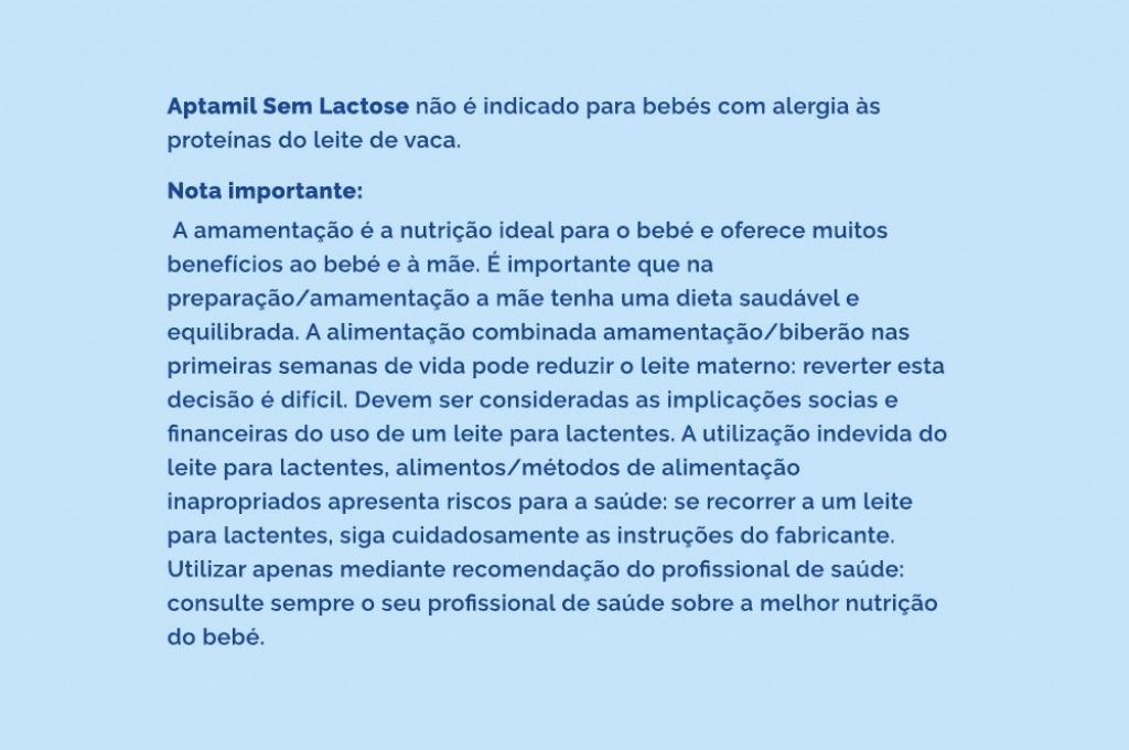 Aptamil - Aptamil Sem Lactose 6